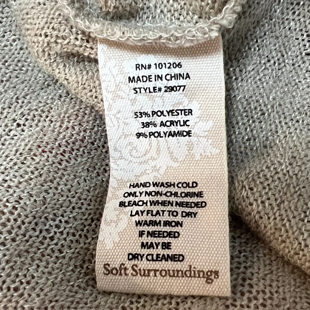 Soft Surroundings this sweater